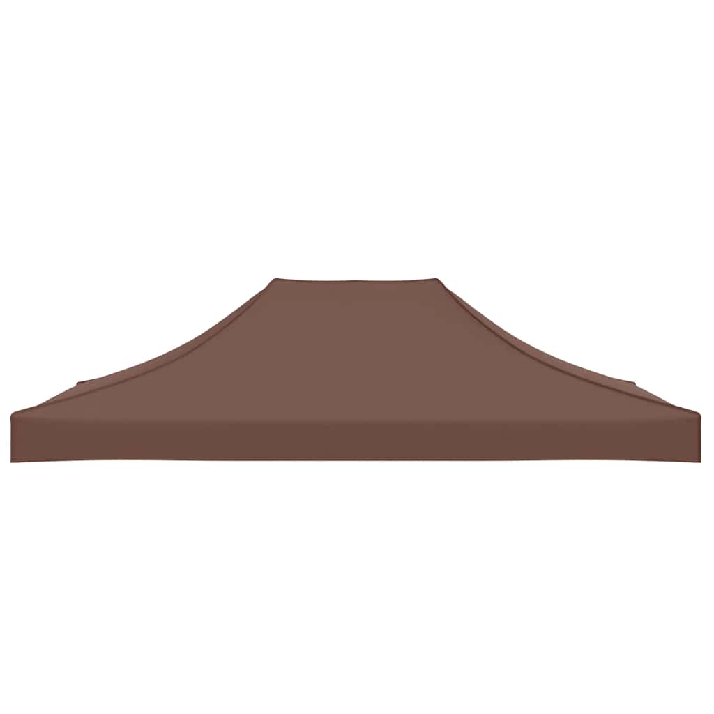 Partyzelt-Dach 3x3 m Beige 270 g/m²