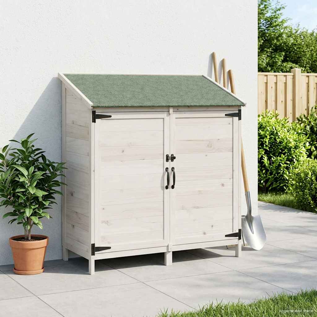 Gartenschuppen Natur 59 x 56 x 113,5 cm Massivholz aus Fichte