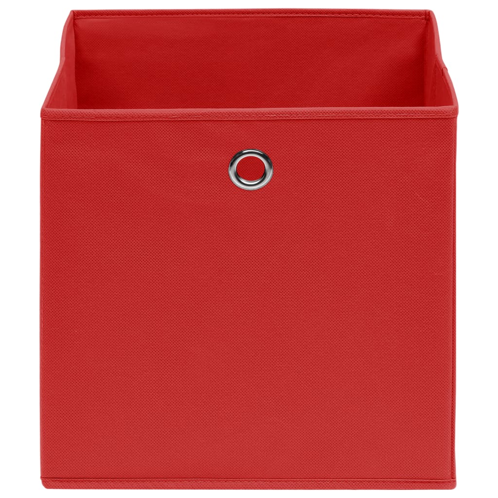 Aufbewahrungsboxen 4 Stk. Blau 32x32x32 cm Stoff