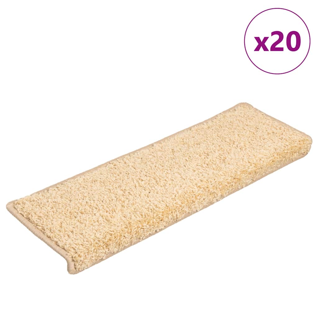 Stufenmatten 15 Stk. 65x21x4 cm Grau Rechteckiger Rand