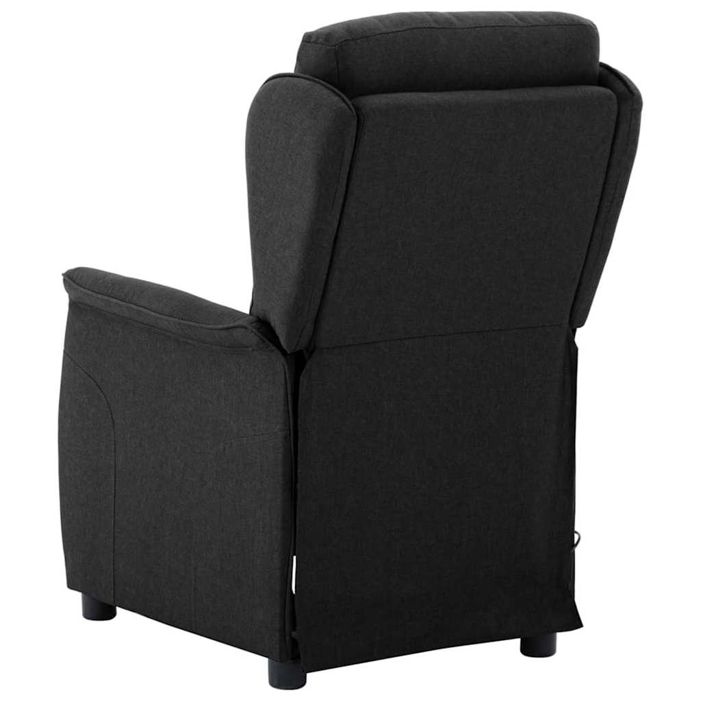 Massagesessel mit Kissen Hellgrau 93,5 x 67,5 x 101,5 cm Stoff