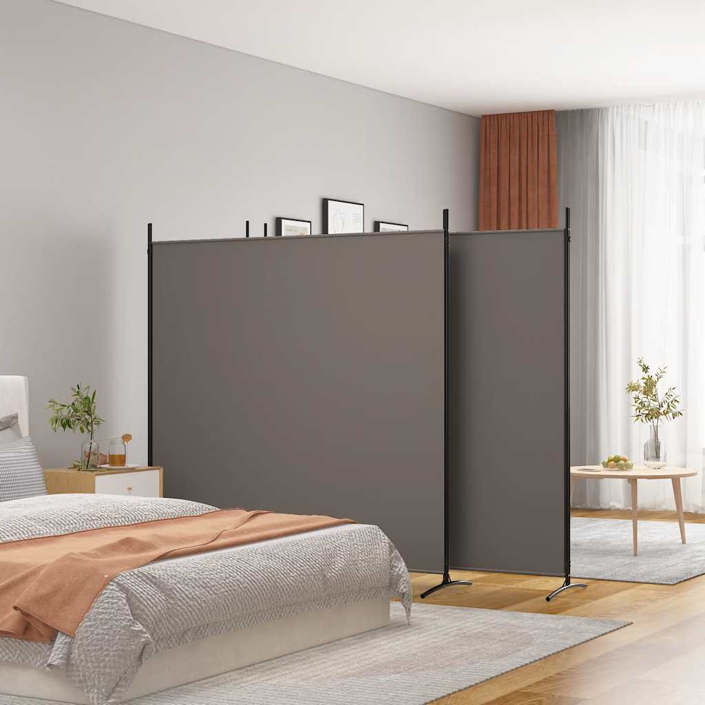Einzel Panel Raumteiler Beige 175 x 180 cm Stoff