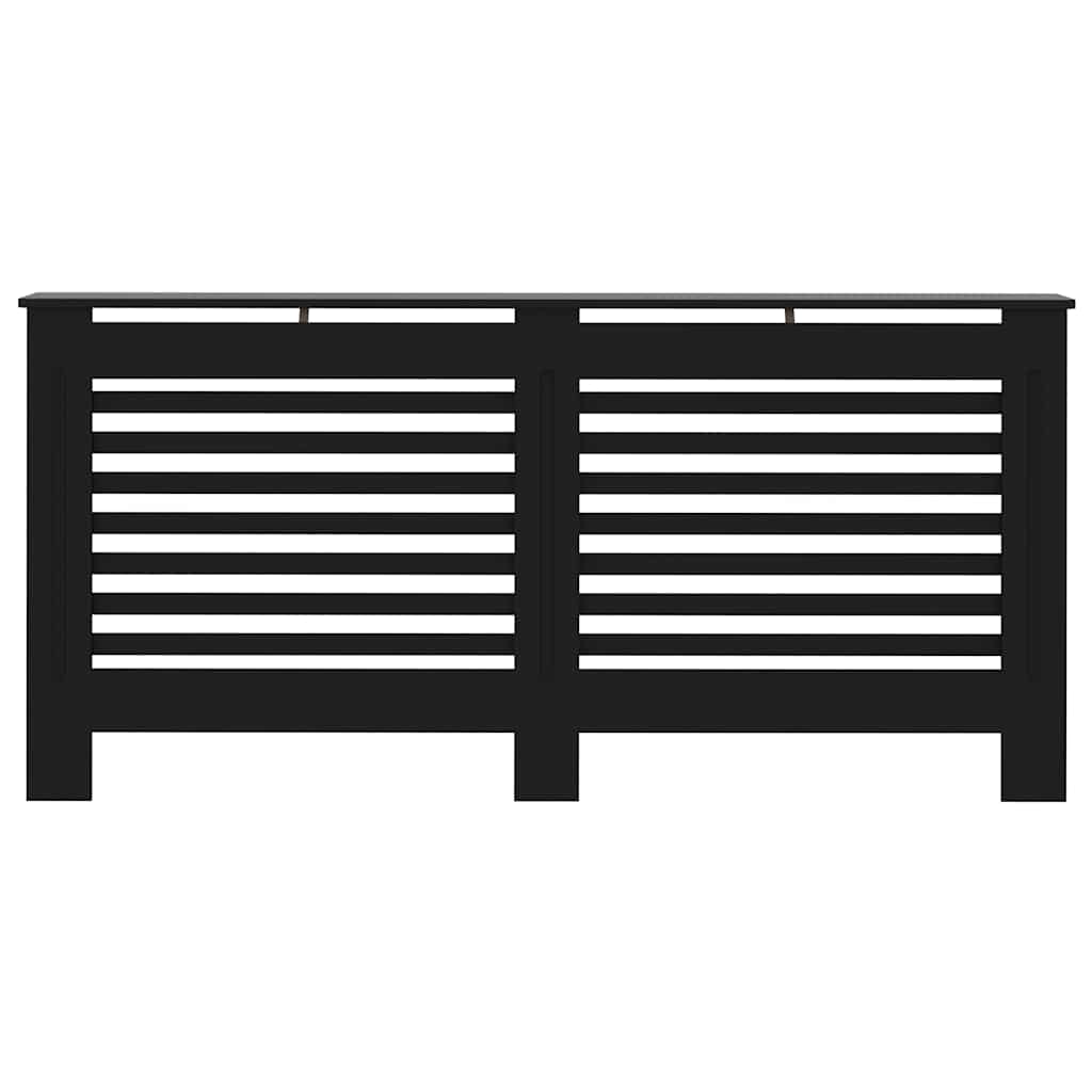 Heizkörperabdeckung Weiß 112×19×81,5 cm MDF