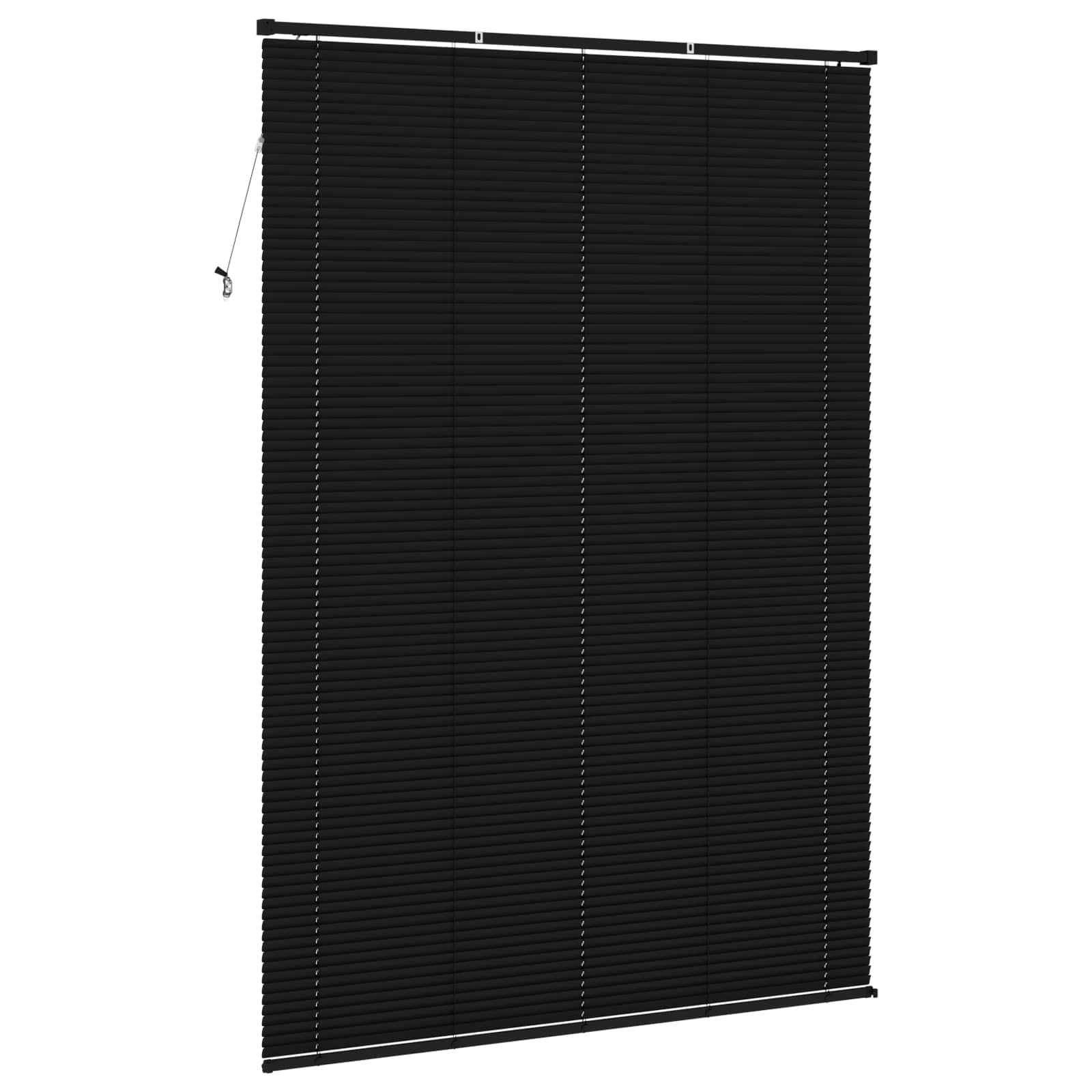 Jalousie Silber Grau 150 x 40 cm 25 mm PVC