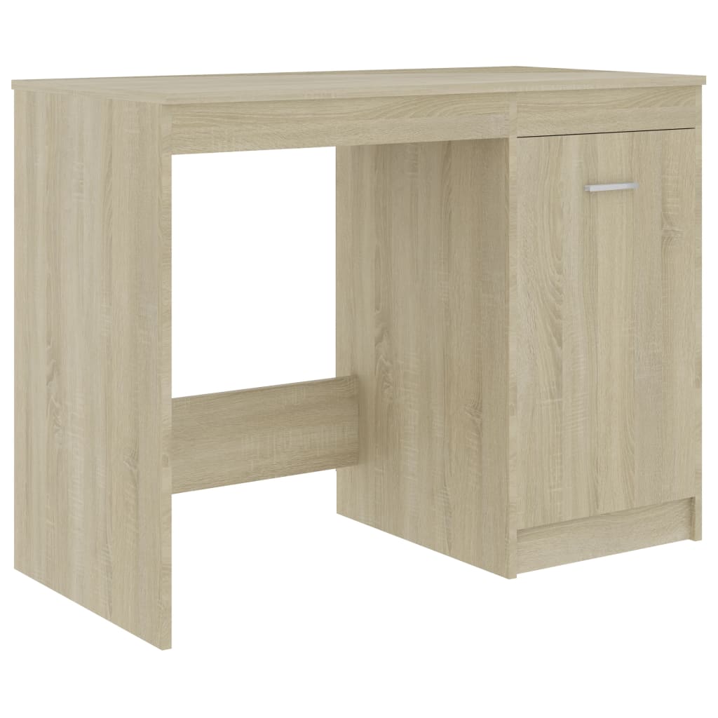 Schreibtisch Weiß 100×50×76 cm Holzwerkstoff