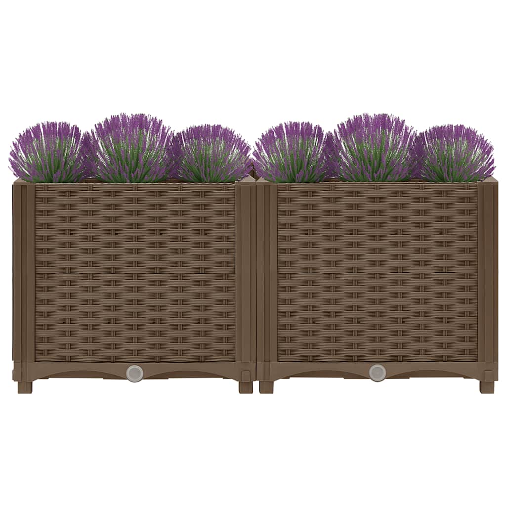 Hochbeet 40x40x23 cm Polypropylen