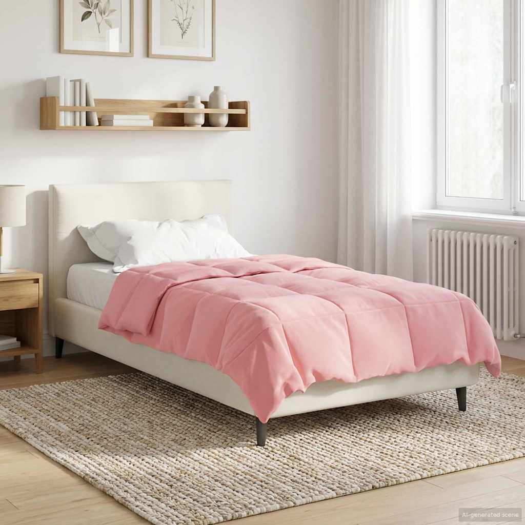 Ganzjahresbettdecke Anthrazit 135 x 200 cm Mikrofaser