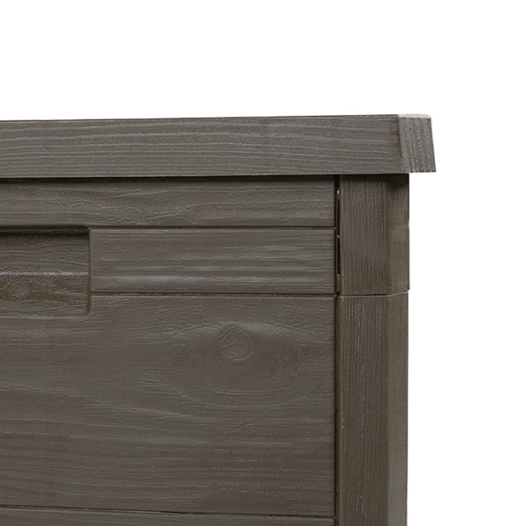 Outdoor-Kissenbox Anthrazit 77,5x44,5x53 cm Polypropylen