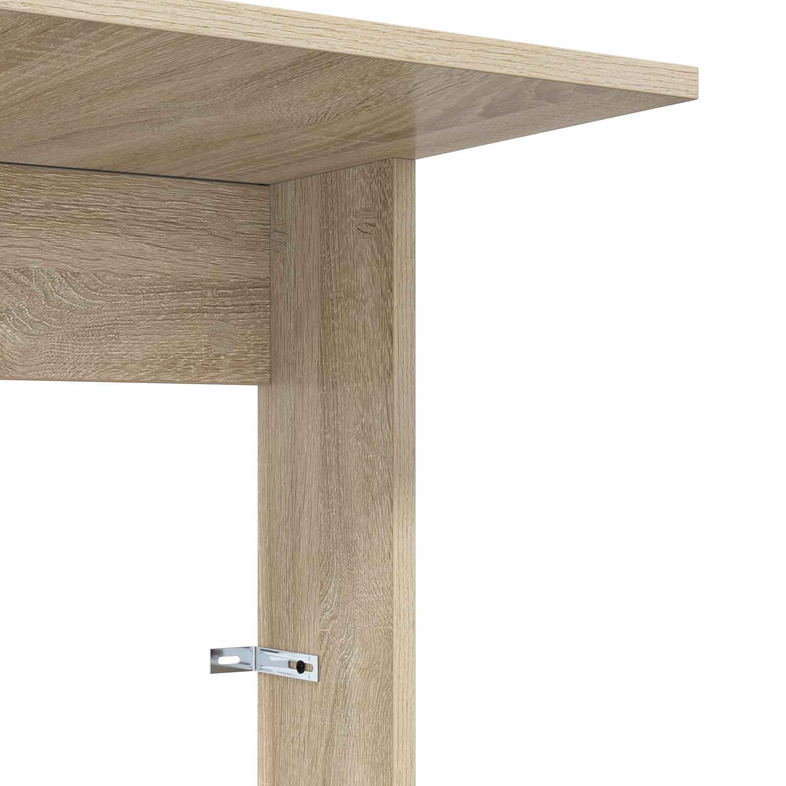 Beistelltisch Weiß 40 x 38 x 62,5 cm Holzwerkstoff