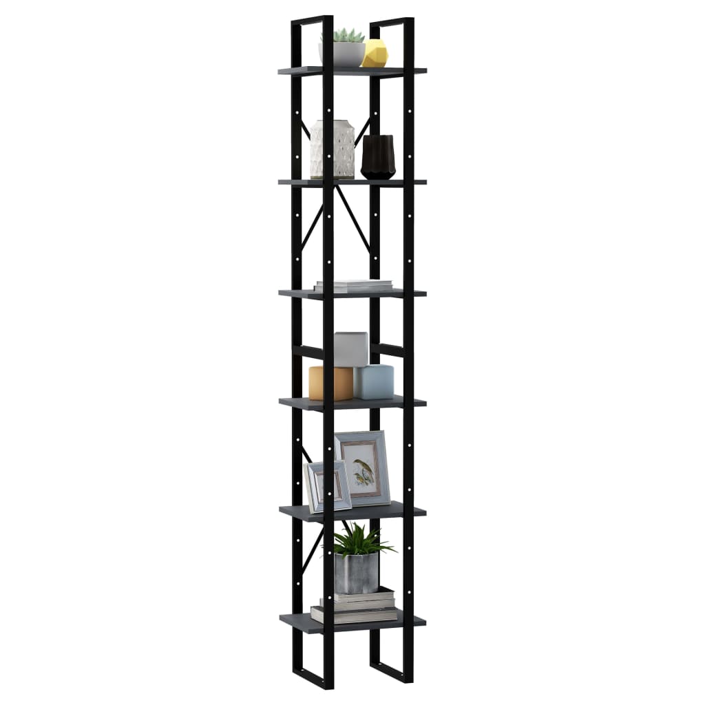 Bücherregal 3 Fächer Weiß 40x30x105 cm Holzwerkstoff