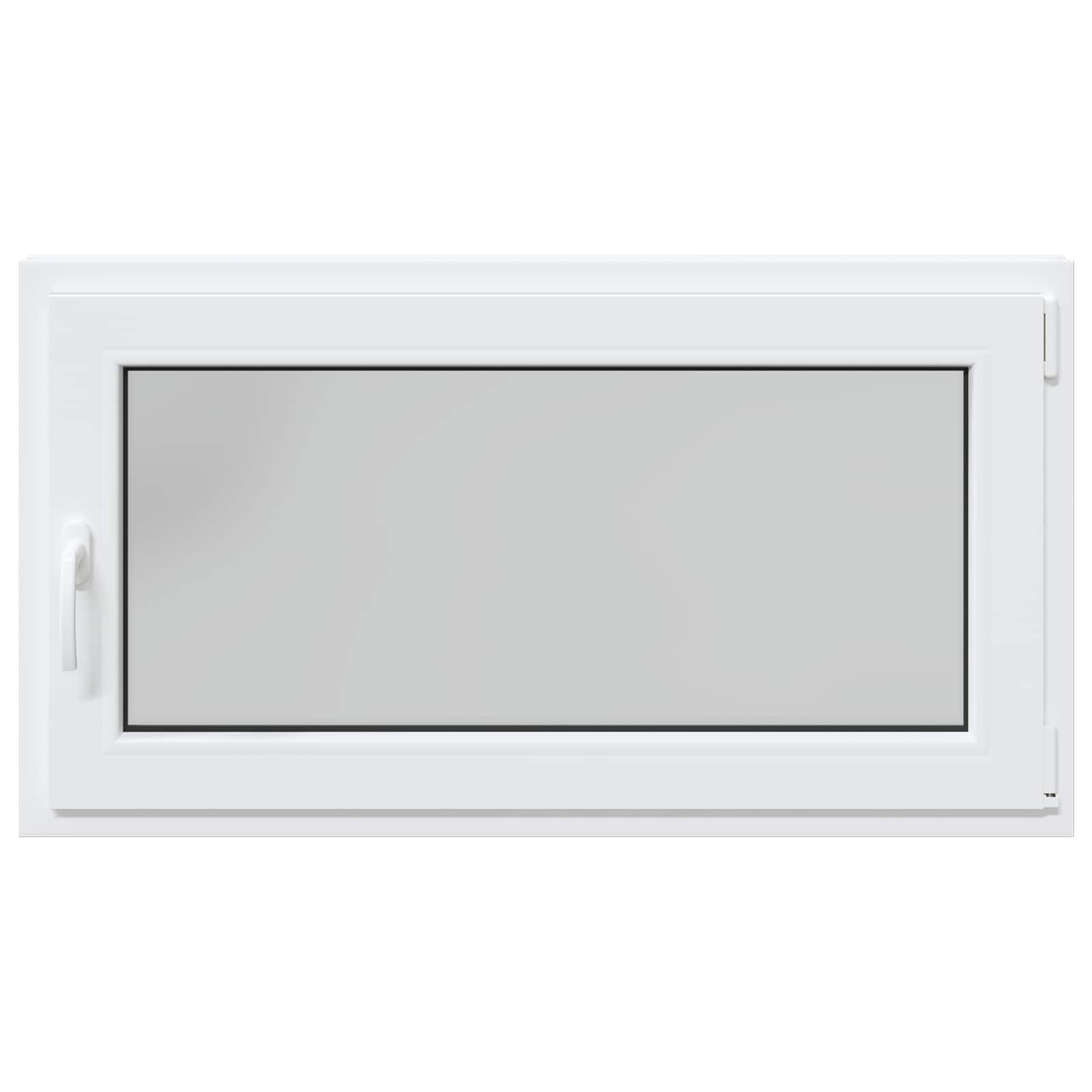 Kellerfenster RISOR 50 x 50 cm PVC und Glas Weiß
