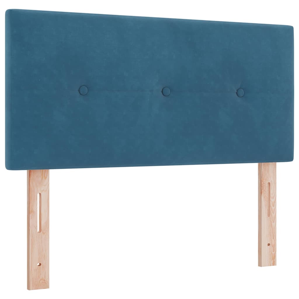 Kopfteil Hellgrau 80 cm Samt