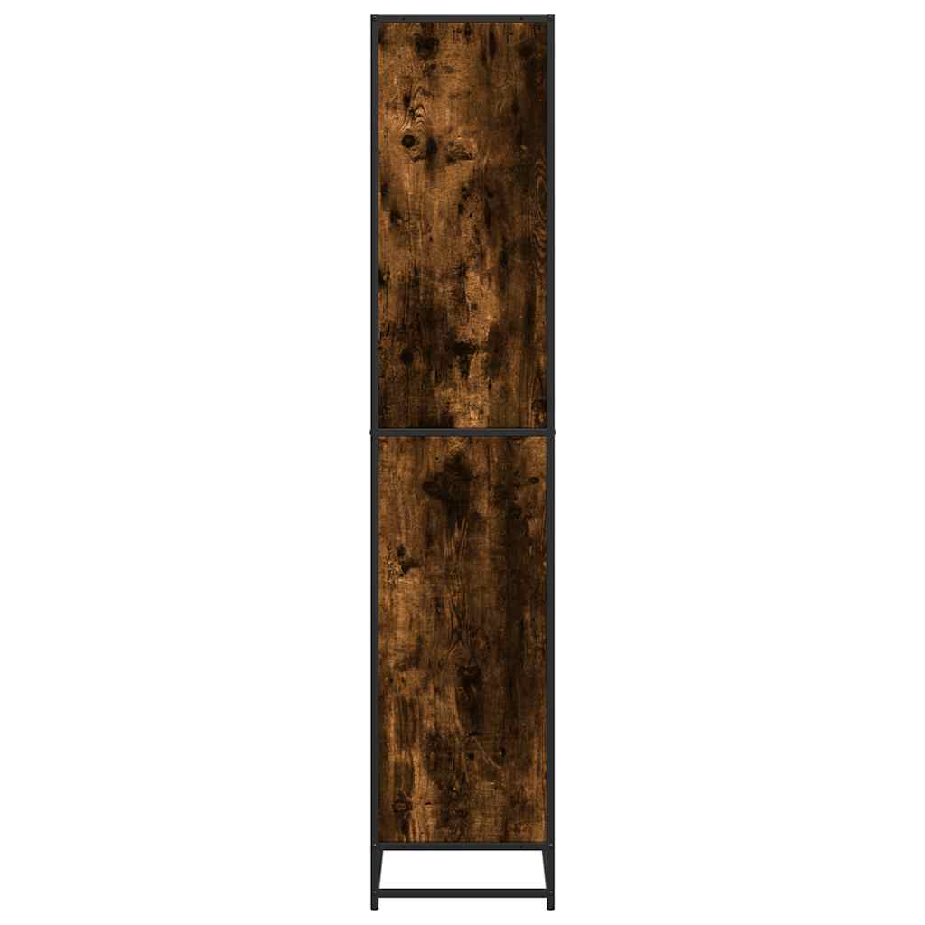Bücherregal Schwarz 60x35x139 cm Holzwerkstoff