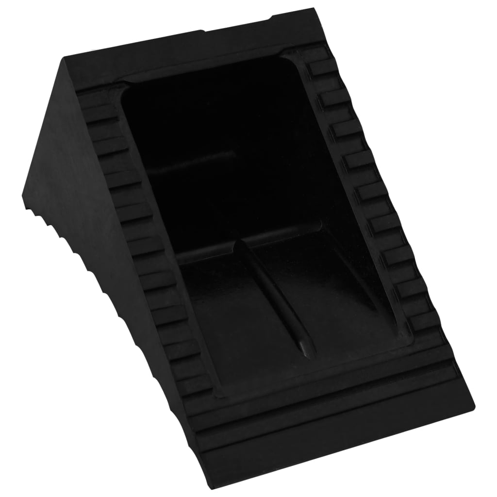 Unterlegkeile 4 Stk. 16x9x9 cm Gummi