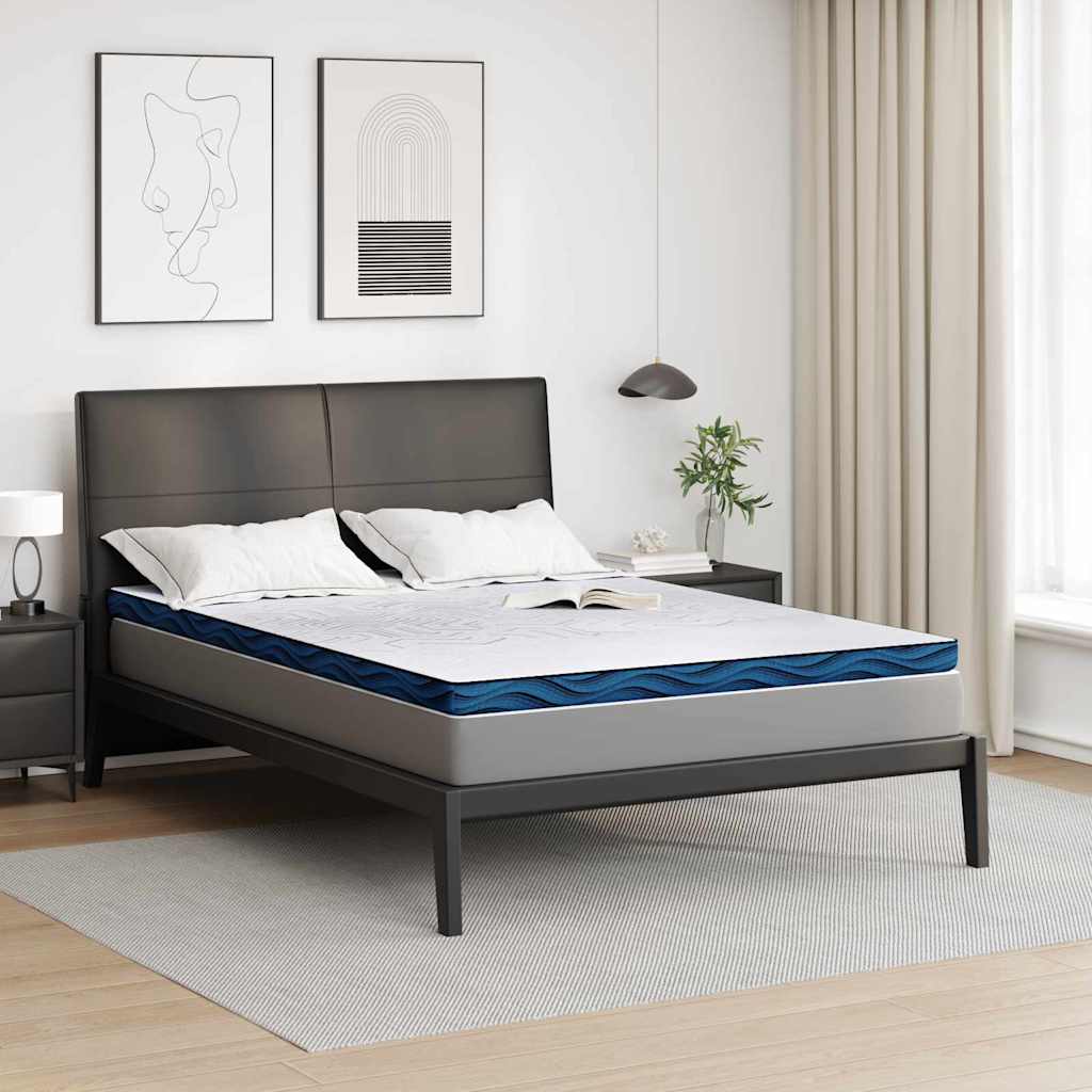 Matratzenauflage Weiß 70 x 200 cm Jacquard-Stoff