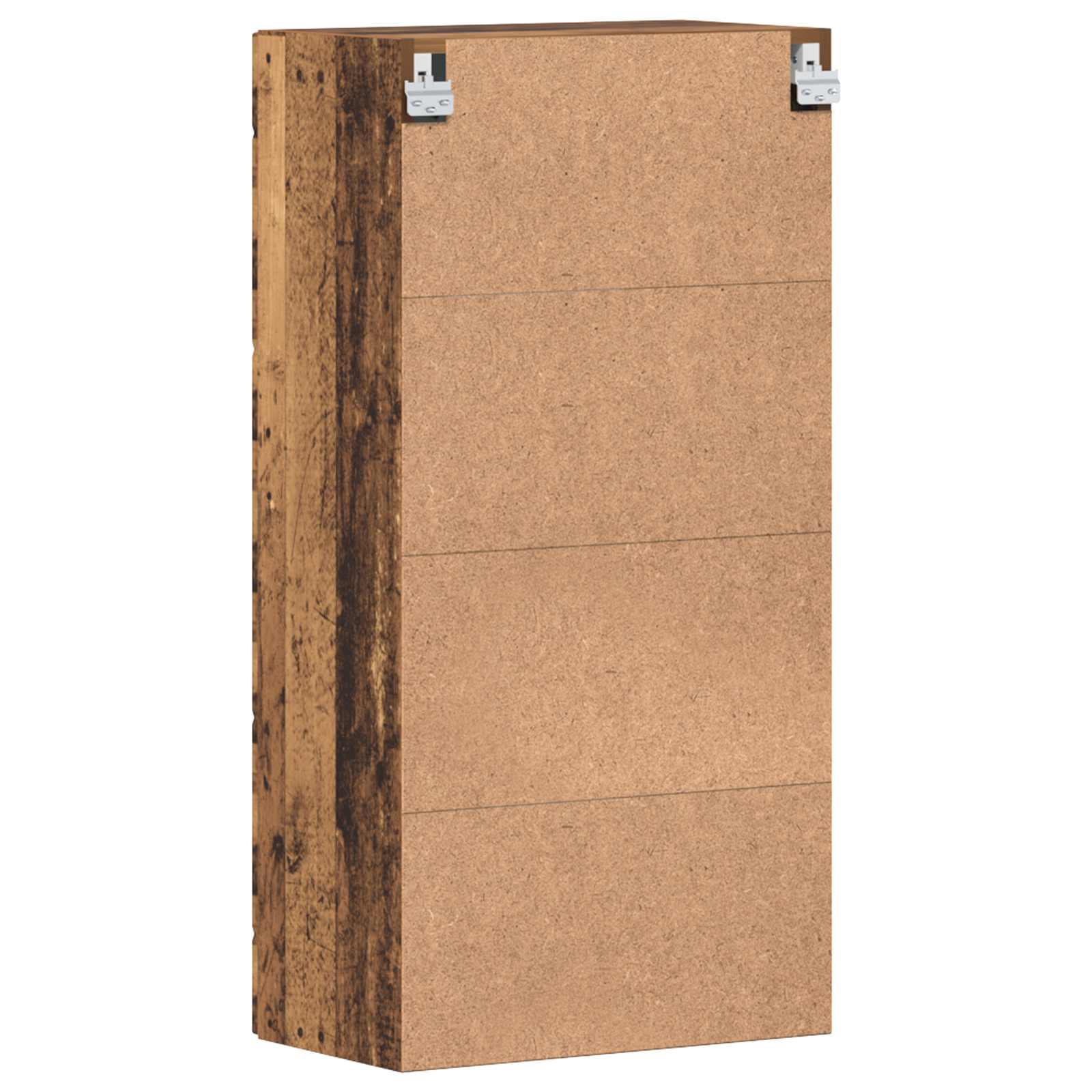 Highboard mit Regal FLORIN Weiß 60 x 35 x 182 cm Holzwerkstoff