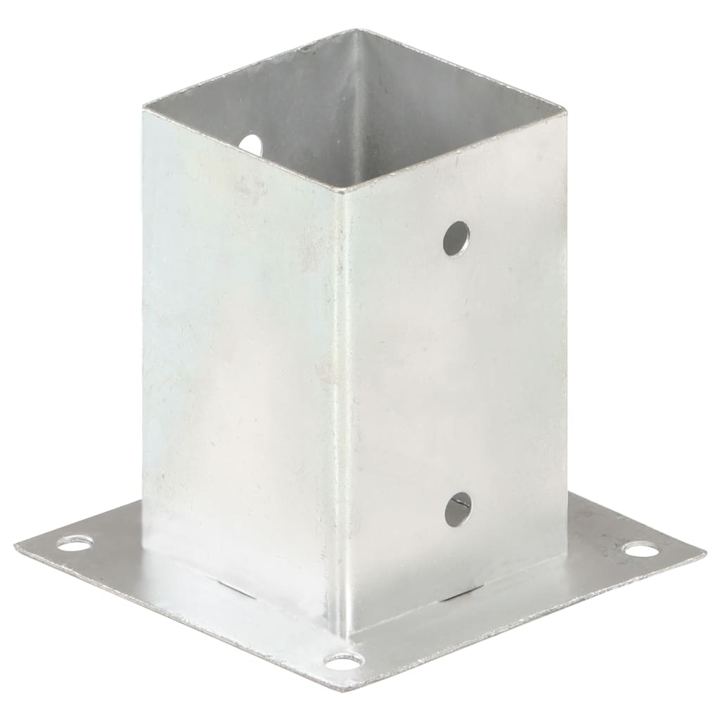 Pfostenanker 4 Stk. Verzinktes Metall 71 mm