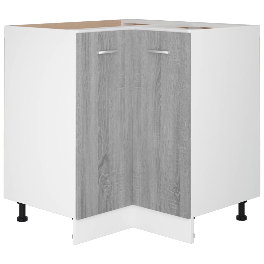 Unterschrank Lyon Weiß 60x46x81,5 cm Holzwerkstoff