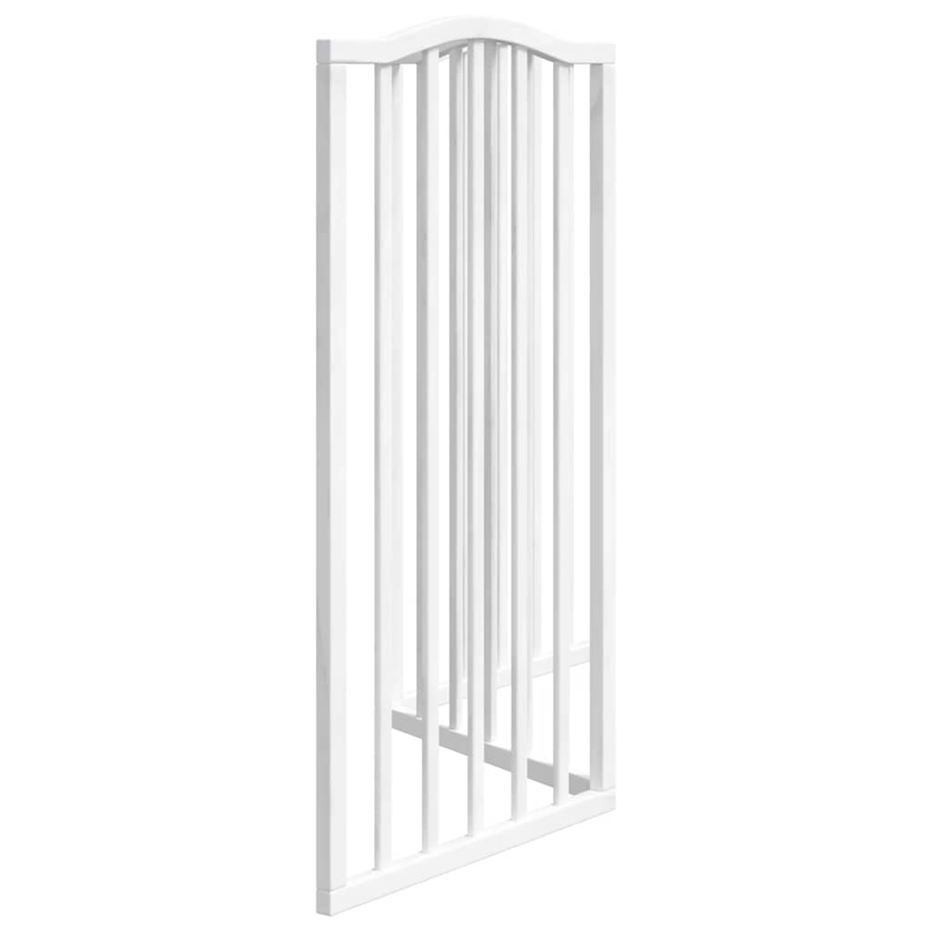 3-tlg. Hundetor Faltbar 150 cm Pappelholz