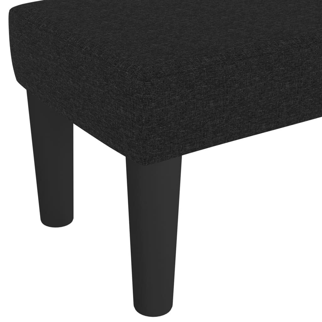 Sitzbank Hellgrau 70x30x30 cm Stoff