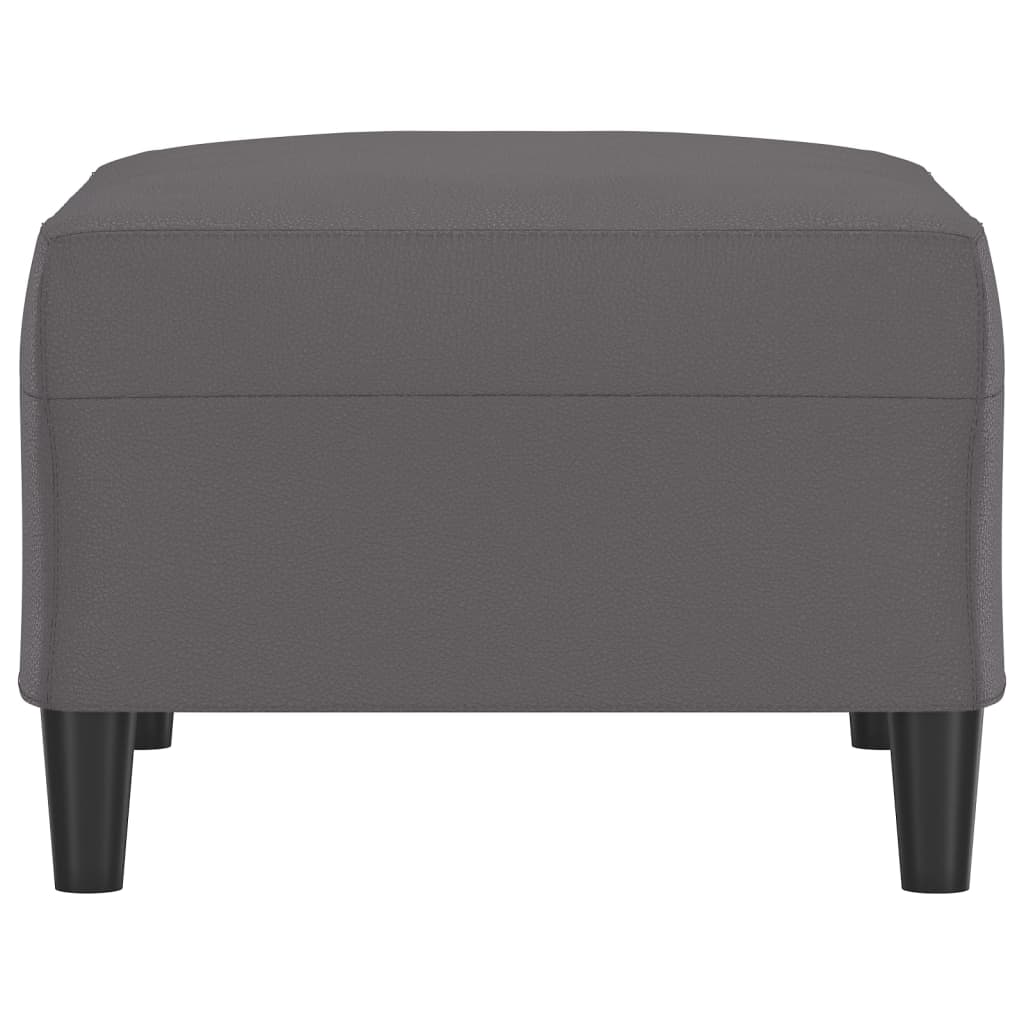 Fußhocker Schwarz 60x50x41 cm Kunstleder