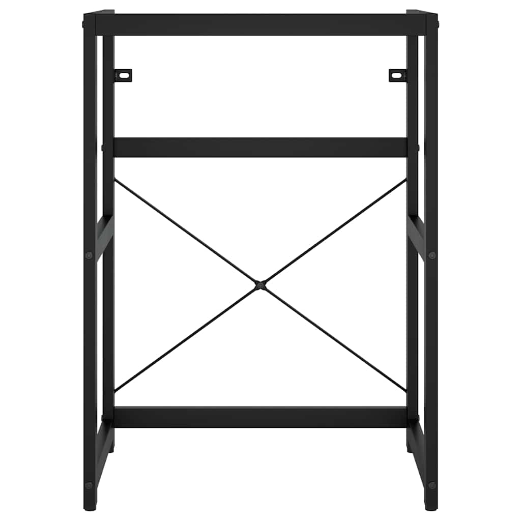 Badezimmer Waschtischgestell Weiß 40x38x83 cm Eisen