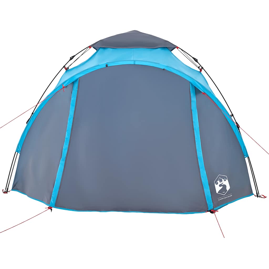 Kuppel-Campingzelt 3 Personen Grün Quick Release