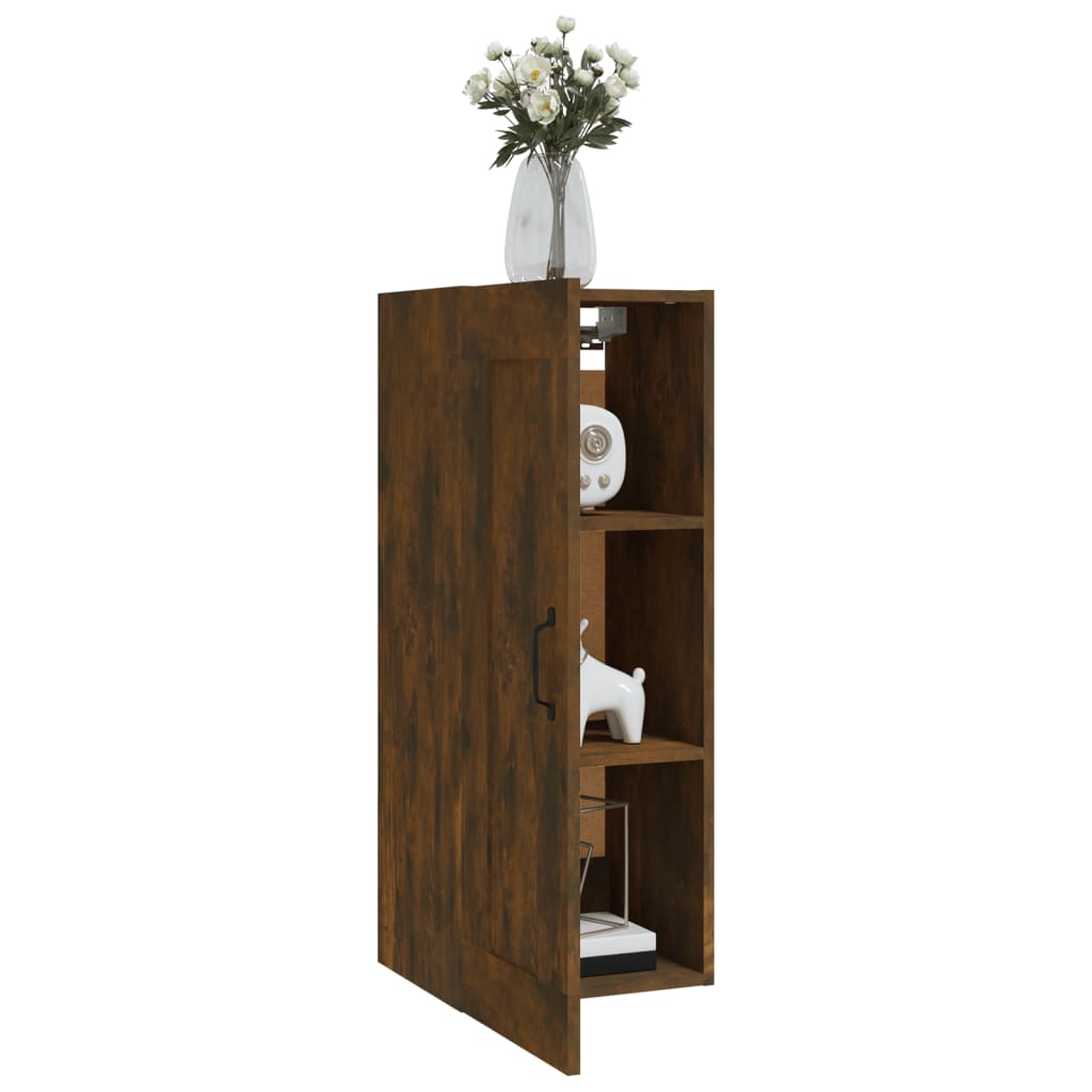 Hängeschrank Weiß 35x34x90 cm Holzwerkstoff