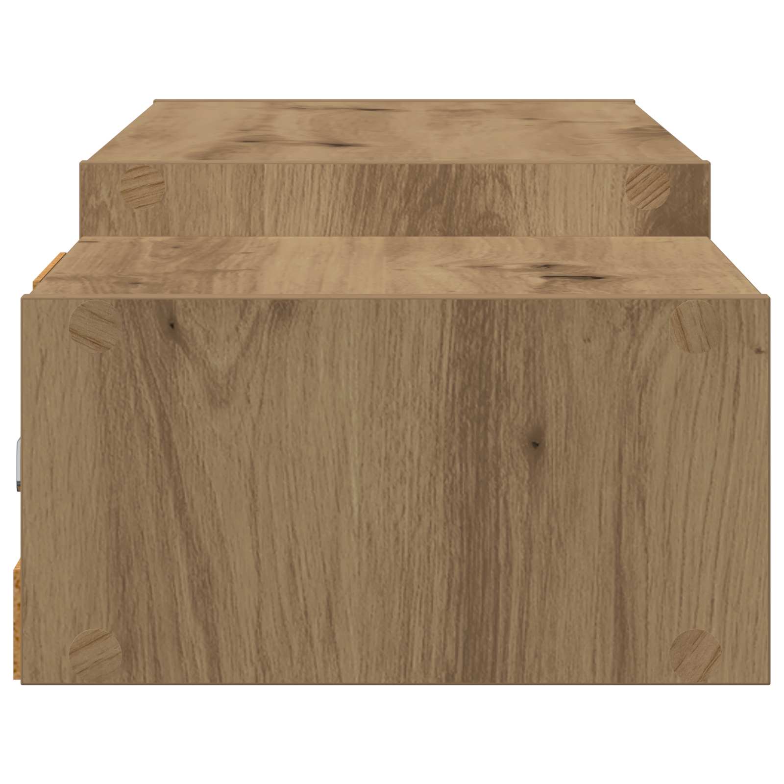Wandmontierter TV-Schrank Wandhalterung Weiß 140 x 28 x 21 cm