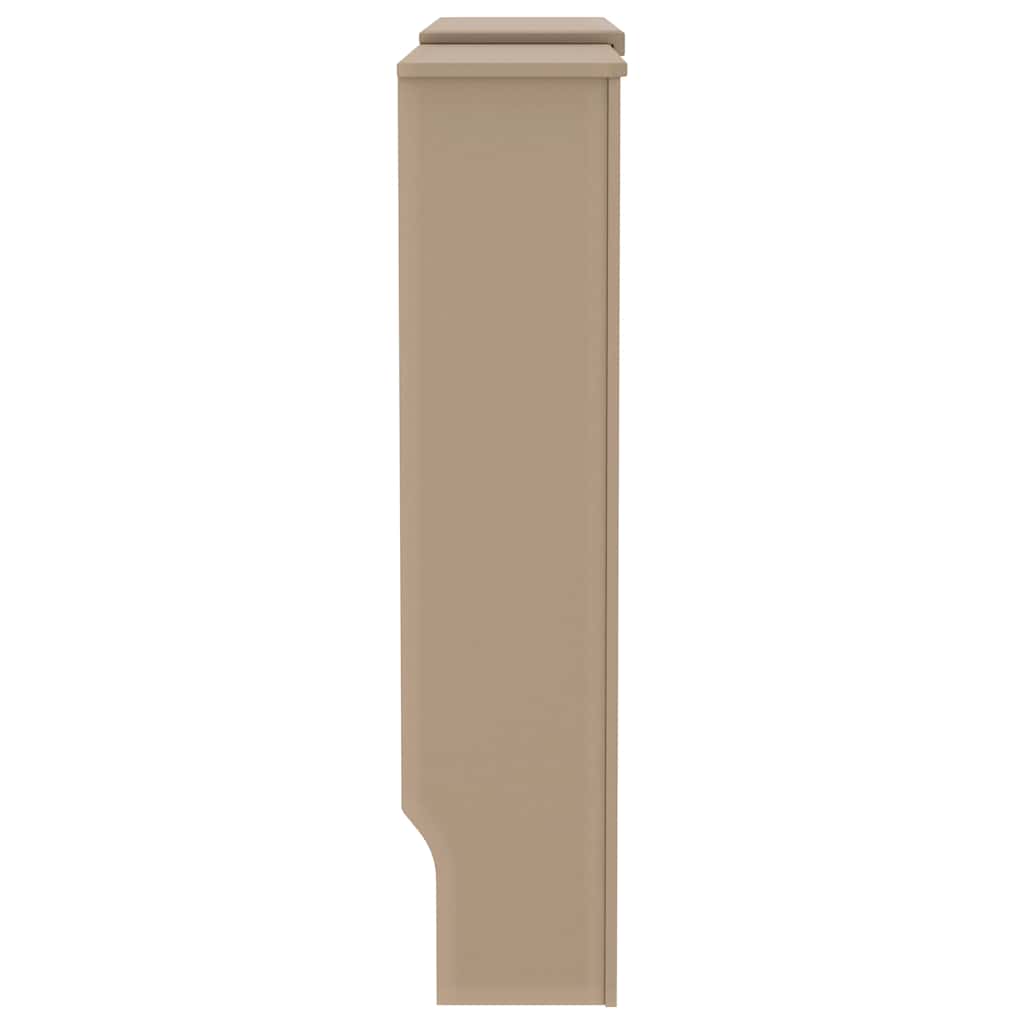 Heizkörperabdeckung Weiß 112×19×81,5 cm MDF