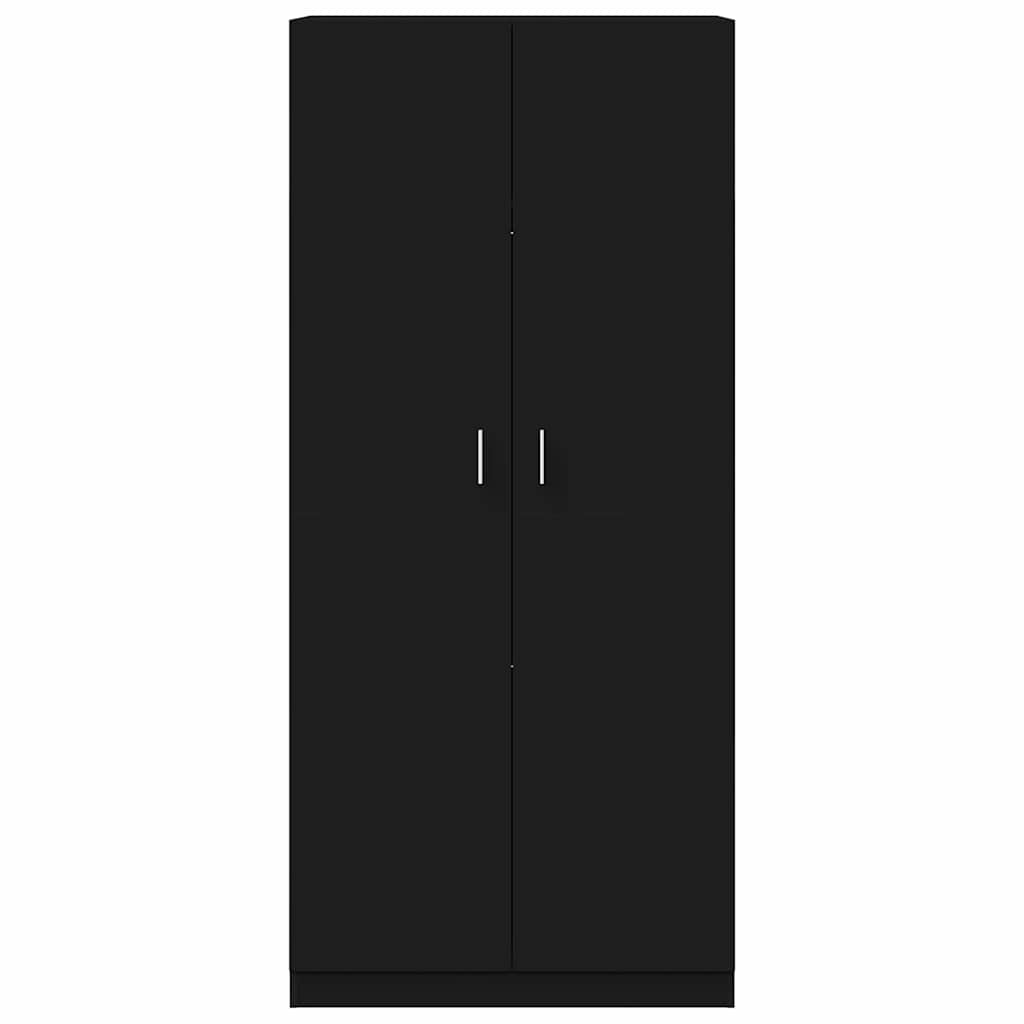 Kleiderschrank Weiß 90x52x200 cm Holzwerkstoff