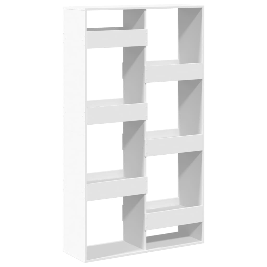 Bücherregal Weiß 100x33x135 cm Holzwerkstoff