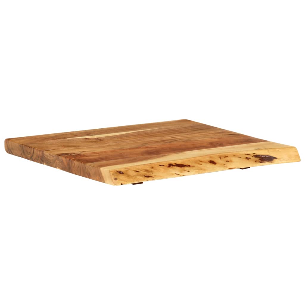 Badezimmer-Waschtischplatte Massivholz Akazie 100x52x2,5 cm