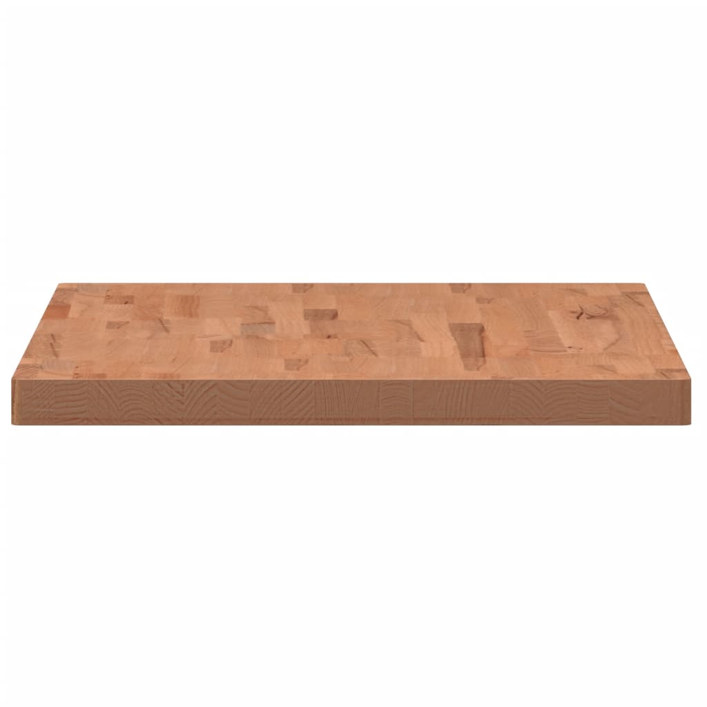 Waschtischplatte 80x40x1,5 cm Massivholz Buche