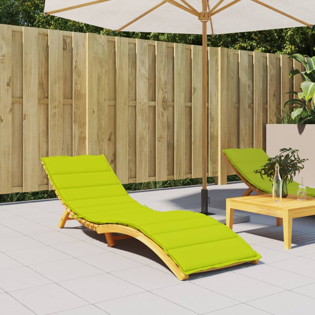 Liege-Kissen Blatt Blattmuster 200 x 70 x 3 cm Oxford-Stoff