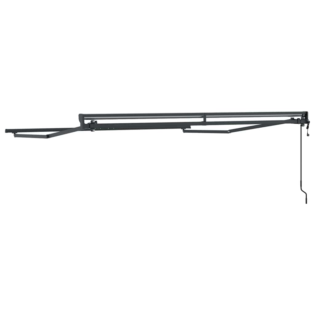 Markisenrahmen Verstellbar Weiß 2,5 x 2 m Stahl