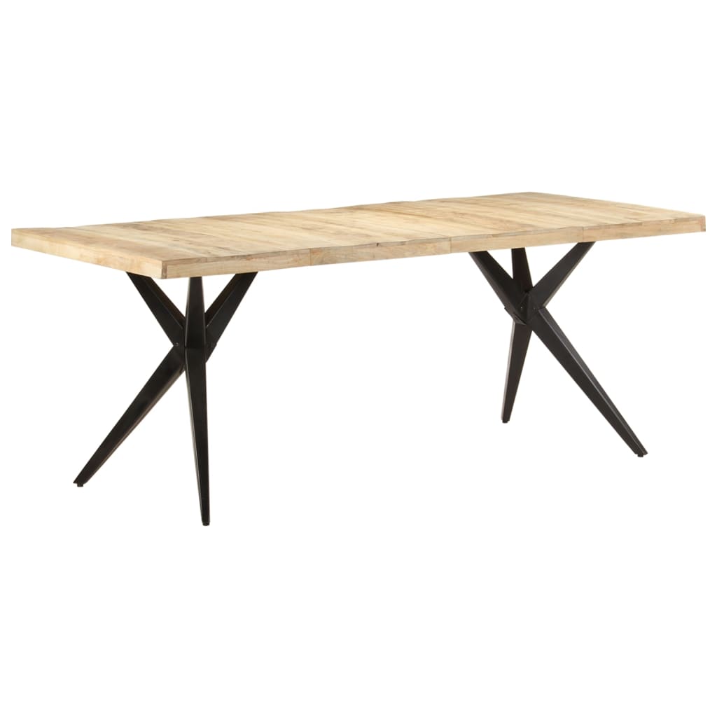 Esstisch 160x80x76 cm Massivholz Akazie