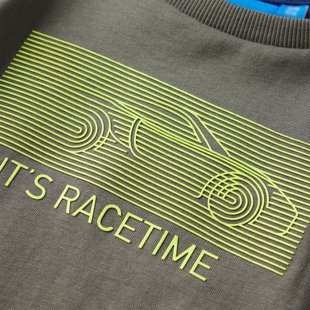 Kinder-Langarmshirt Khaki 104