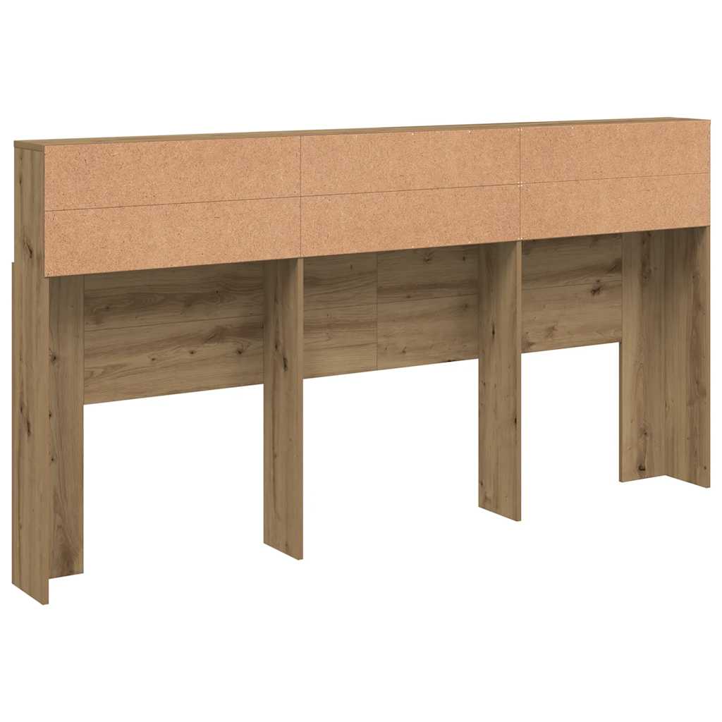 Bett-Kopfteil mit Ablagen Weiß 100x19x103,5 cm