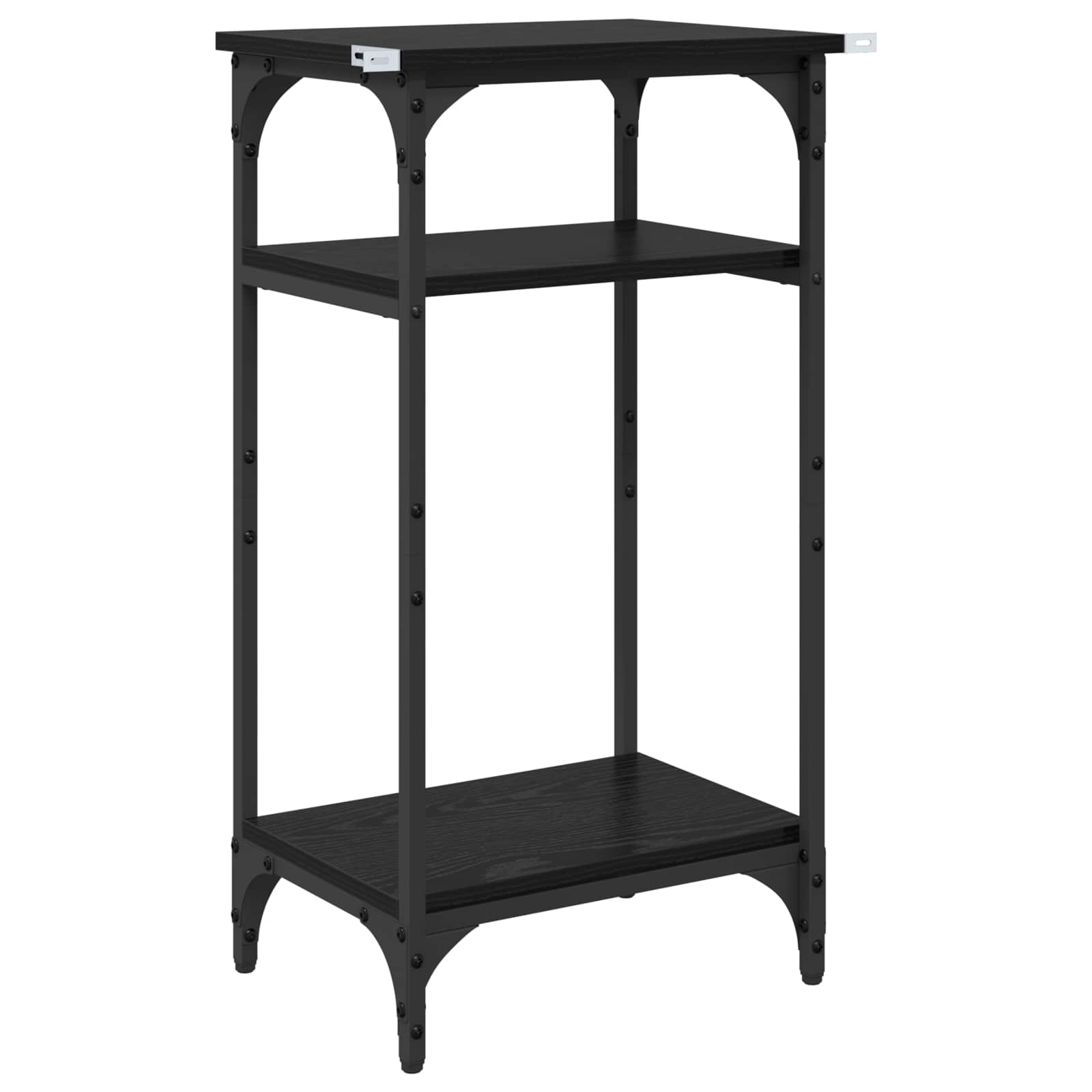 Beistelltisch Schwarz 40x30x75 cm Holzwerkstoff
