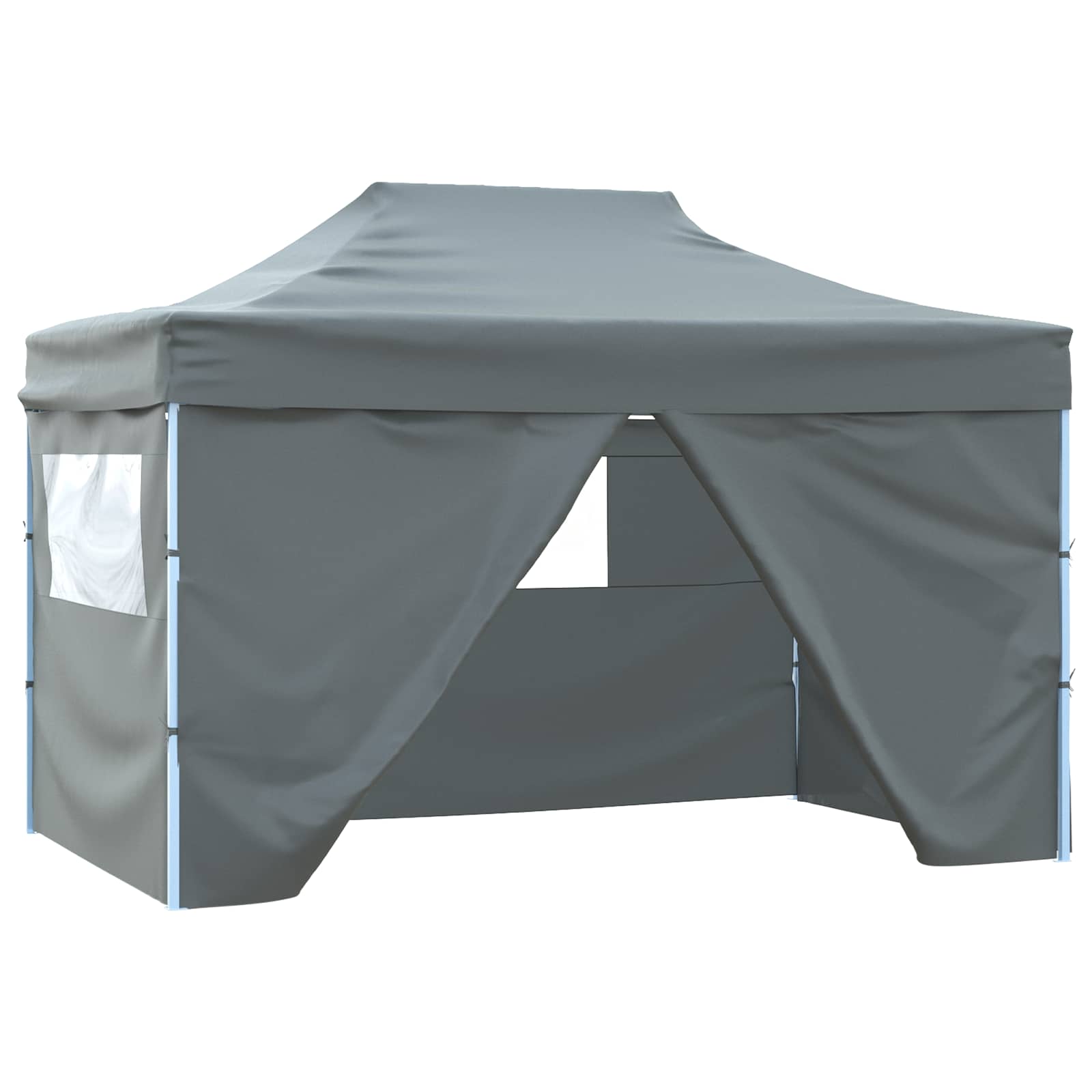 Partyzelt Faltbar Pop-Up Beige 410x279x315 cm