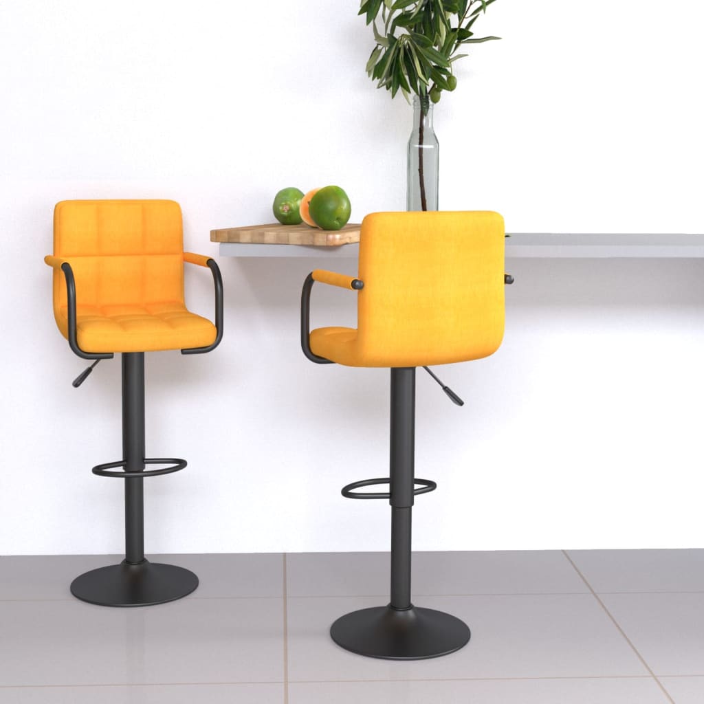 Barhocker Blau Stoff