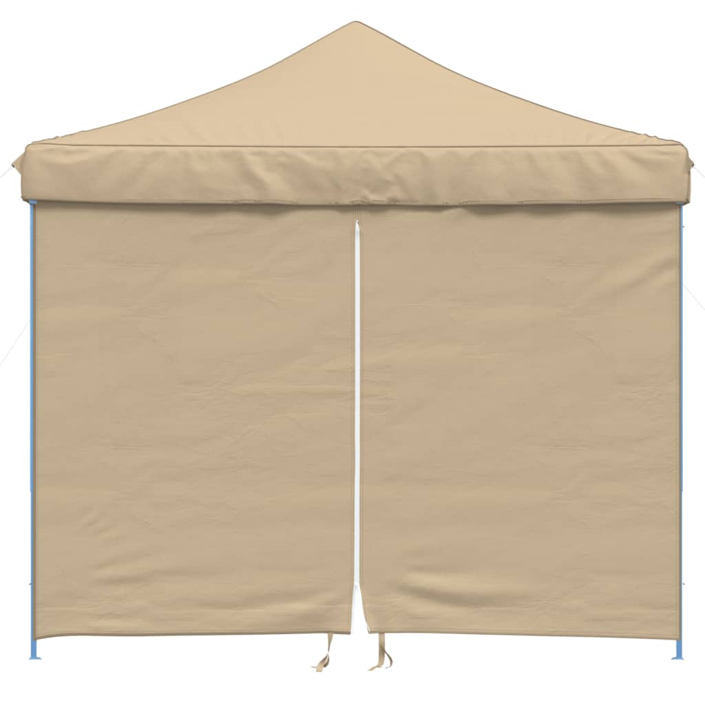 Partyzelt Faltbar Pop-Up Schwarz 292x292x315 cm