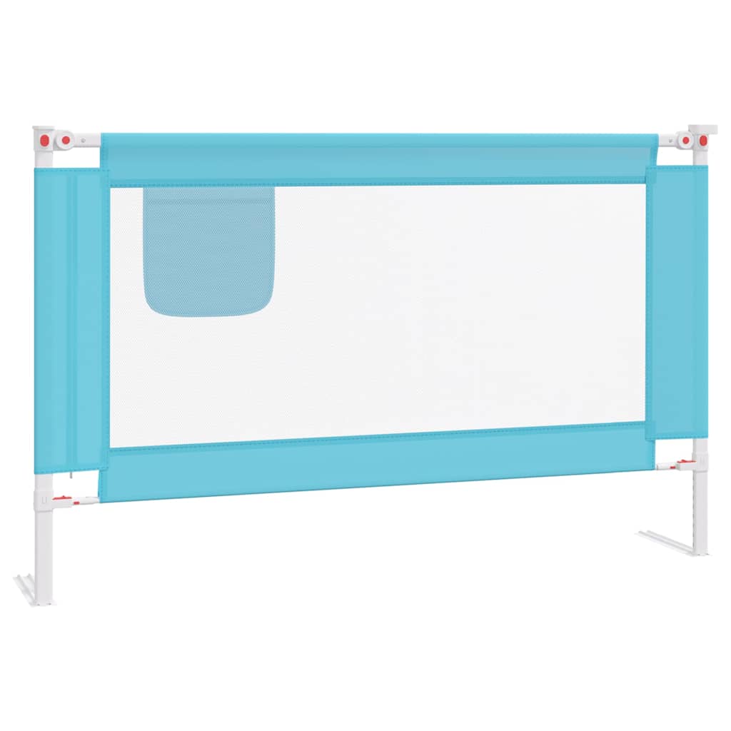 Kleinkind-Bettschutzgitter Grün 90x25 cm Stoff