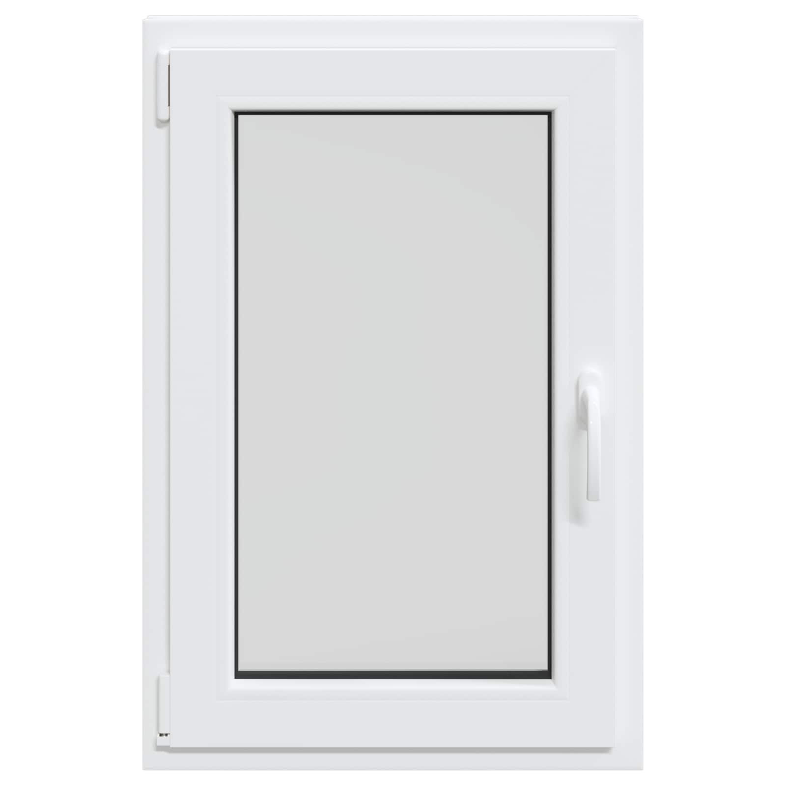 Kellerfenster RISOR 50 x 50 cm PVC und Glas Weiß