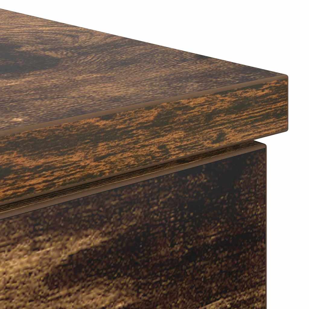 Schreibtisch mit Schubladen Weiß 140 x 49 x 76 cm Holzwerkstoff