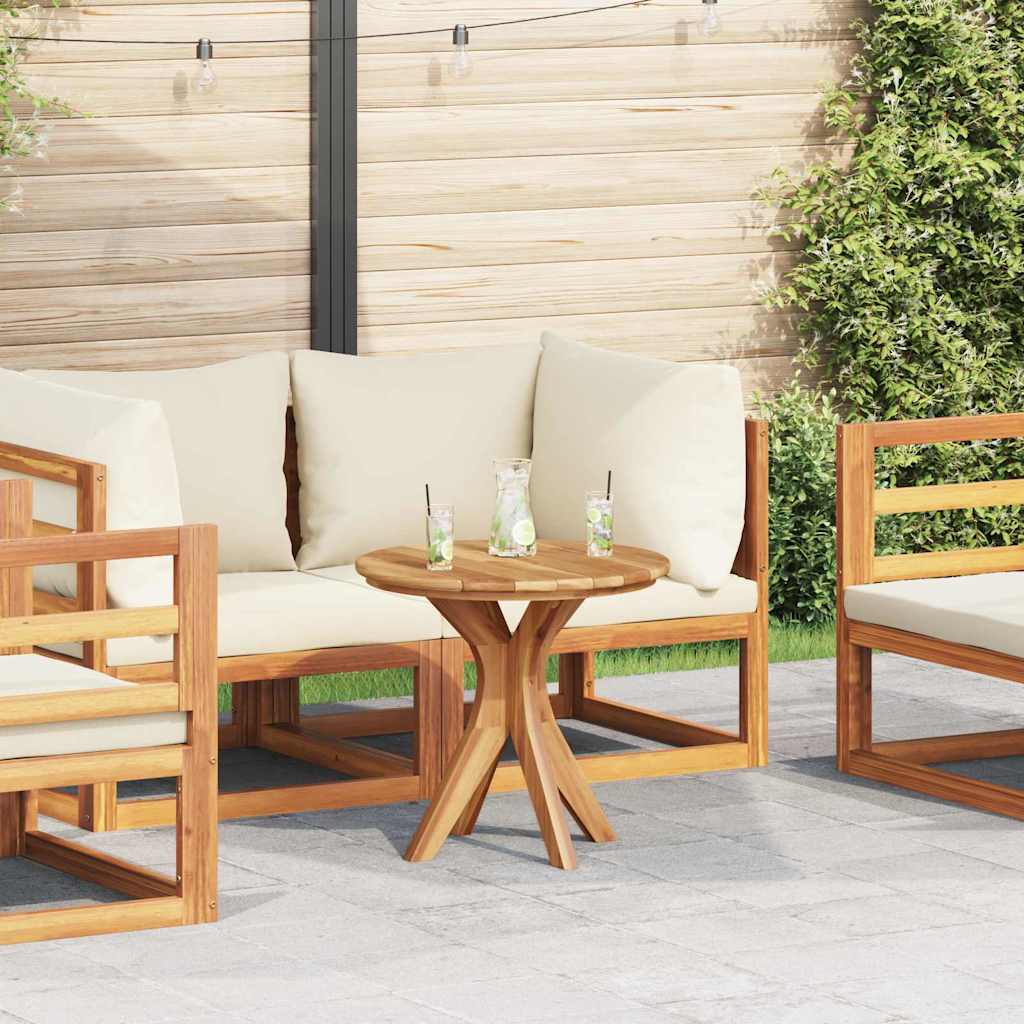 Beistelltisch Braun 40 x 40 x 41 cm Massivholz Teak