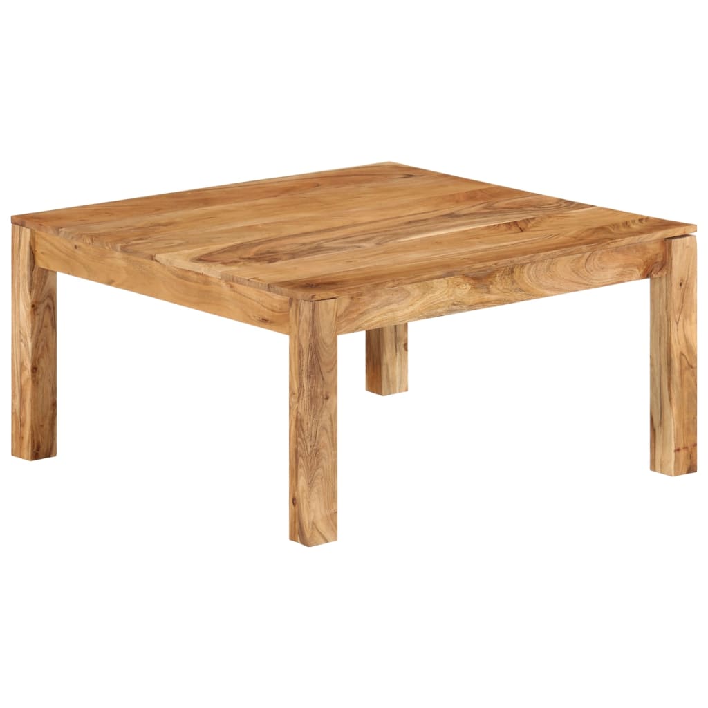 Couchtisch 80x80x40 cm Massivholz Mango