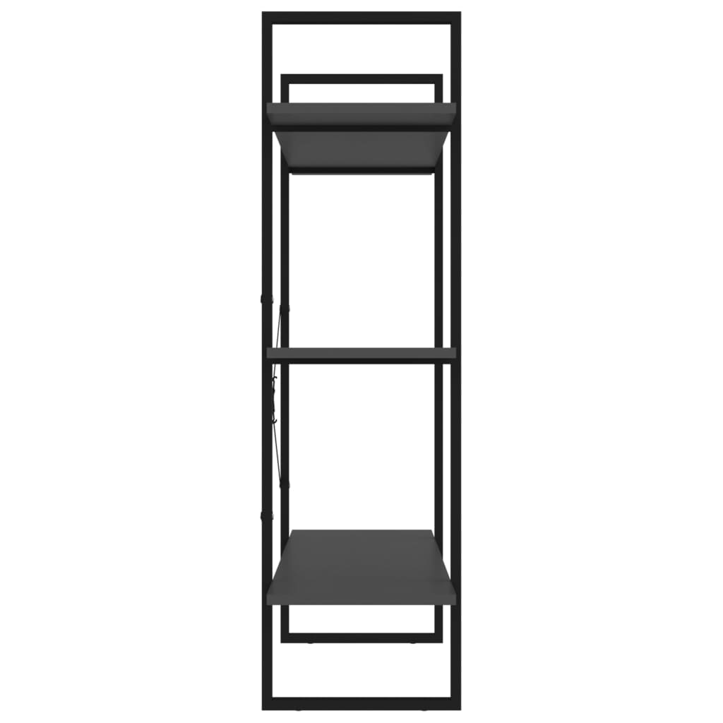 Bücherregal Weiß 100x30x105 cm Holzwerkstoff