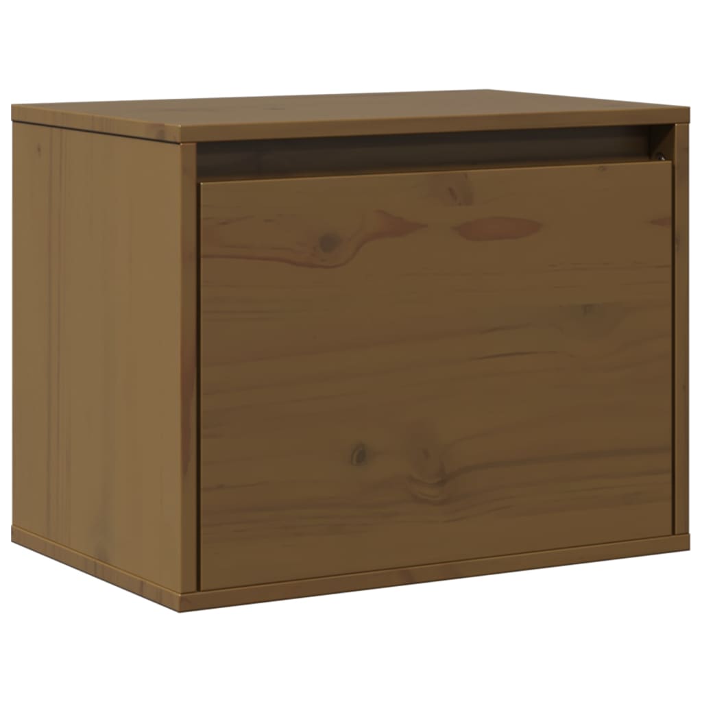 Wandschrank 45x30x35 cm Massivholz Kiefer